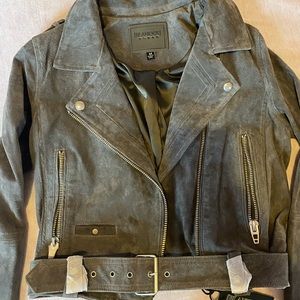 Blanknyc moto jacket, Medium, beautiful gray
21" length (size medium)